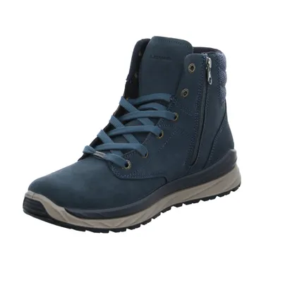 LOWA Snowboots Blau Leder LOWA Snowboots Blau Leder