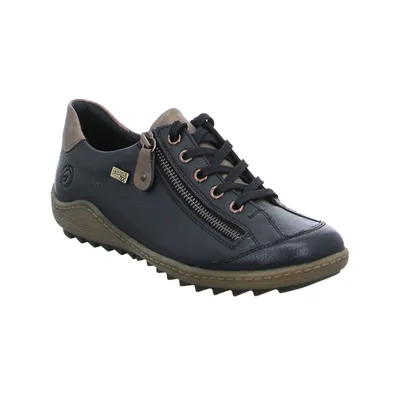 REMONTE Schnürschuh Schwarz Leder REMONTE Schnürschuh Schwarz Leder