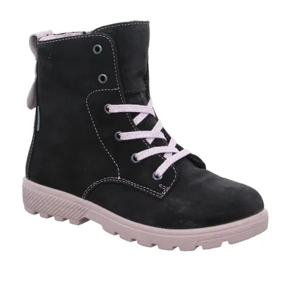 RICOSTA Schaftstiefel Mädchen-Winter-Bottine Grau Leder RICOSTA Schaftstiefel Mädchen-Winter-Bottine Grau Leder