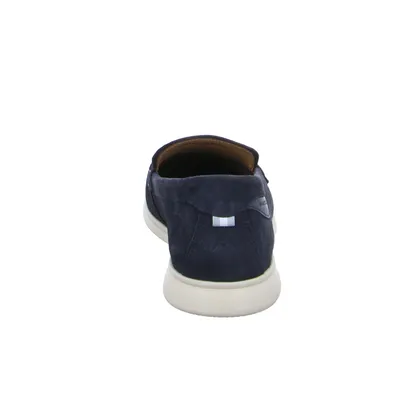 AMBITIOUS Halbschuh Blau Leder 