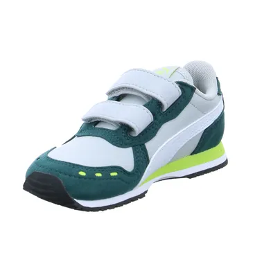 PUMA unisex Sneaker Baby-Sport-Bottine Grün Lederimitat PUMA unisex Sneaker Baby-Sport-Bottine Grün Lederimitat