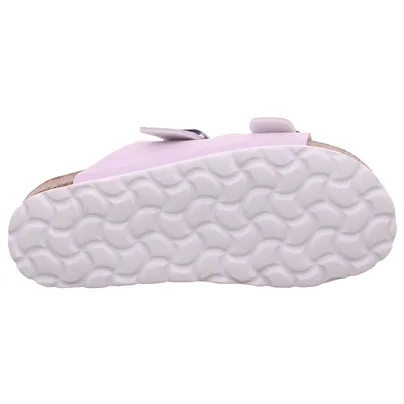 BIOLife Mädchen Kinder-Pantolette Flieder Lederimitat BIOLife Mädchen Kinder-Pantolette Flieder Lederimitat