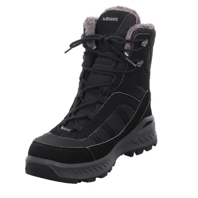 LOWA mit Gore-Tex Snowboots Damen Schwarz Synthetik LOWA mit Gore-Tex Snowboots Damen Schwarz Synthetik