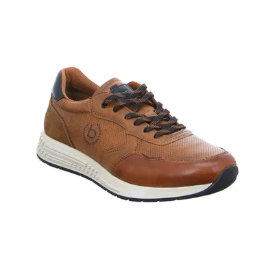 BUGATTI SHOES Halbschuhe Sneaker Cognac Leder BUGATTI SHOES Halbschuhe Sneaker Cognac Leder
