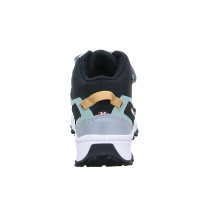 VIKING Sneaker high Kleinkinder-Halbschuh Klett Grün Textil VIKING Sneaker high Kleinkinder-Halbschuh Klett Grün Textil