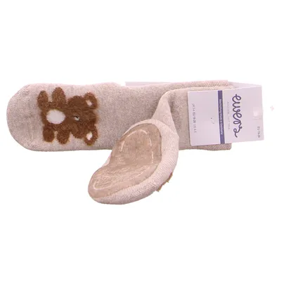 EWERS Vollsohle, Bär Antirutsch-Socken Beige Textil EWERS Vollsohle, Bär Antirutsch-Socken Beige Textil