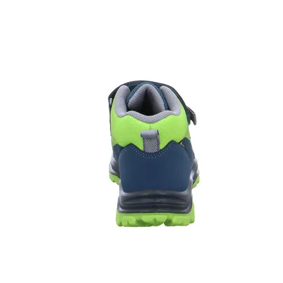 SUPERFIT Sneaker high Kleinkinder-Halbschuh Klett Blau Textil 