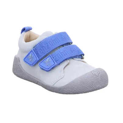 AFFENZAHN Krabbelschuh Lauflernschuh Hellgrau Leder AFFENZAHN Krabbelschuh Lauflernschuh Hellgrau Leder