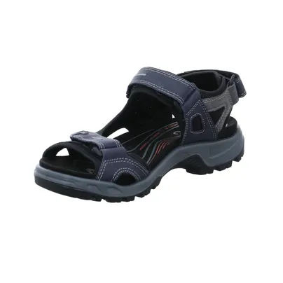 ECCO Sandale Blau Leder ECCO Sandale Blau Leder