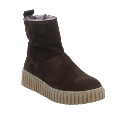 SCHUHENGEL Boot Dunkelbraun Leder 