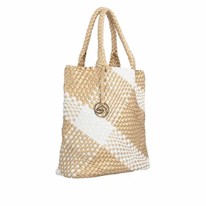 REMONTE Sommertasche Gold Lederimitat mit Bag in Bag REMONTE Sommertasche Gold Lederimitat mit Bag in Bag