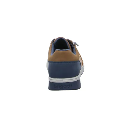 BUGATTI SHOES Halbschuhe Sneaker Cognac Lederimitat BUGATTI SHOES Halbschuhe Sneaker Cognac Lederimitat