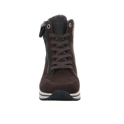 REMONTE Comfort-Mid Cut Sneaker Braun Leder REMONTE Comfort-Mid Cut Sneaker Braun Leder