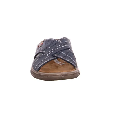 IMAC Offene Schuhe Blau Leder IMAC Offene Schuhe Blau Leder