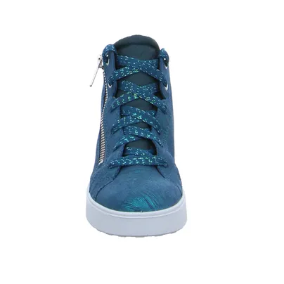 SUPERFIT Sneaker high Kleinkinder-Halbschuh Binder Petrol Leder SUPERFIT Sneaker high Kleinkinder-Halbschuh Binder Petrol Leder