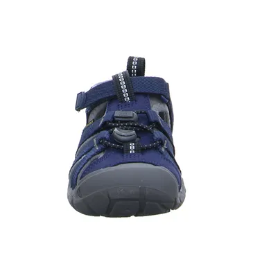 KEEN Mit Zehenschutz Jungen-Sandale Dunkelblau Textil KEEN Mit Zehenschutz Jungen-Sandale Dunkelblau Textil