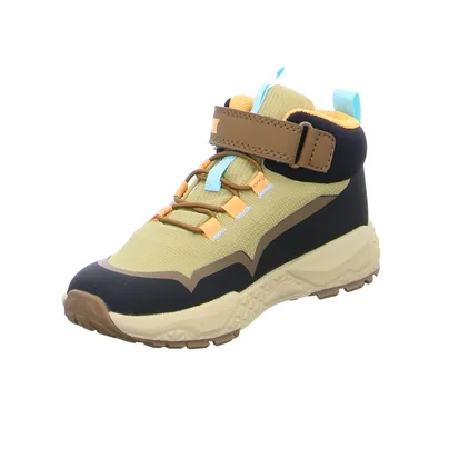 PRIMIGI Sneaker Übergang Kleinkinder-Halbschuh Klett Beige Textil PRIMIGI Sneaker Übergang Kleinkinder-Halbschuh Klett Beige Textil