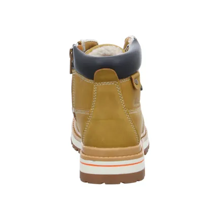 DOCKERS Winter-Boot Jungen-Winter-Bottine Camel Lederimitat DOCKERS Winter-Boot Jungen-Winter-Bottine Camel Lederimitat