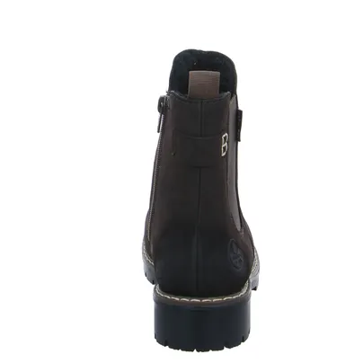 RIEKER Boot Braun Lederimitat RIEKER Boot Braun Lederimitat