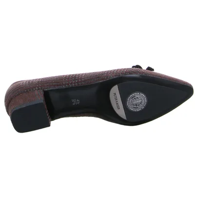 PETER KAISER Pumps Braun Leder 
