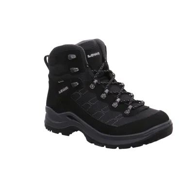 LOWA Wander- Bergschuh Damen Schwarz Lederimitat 