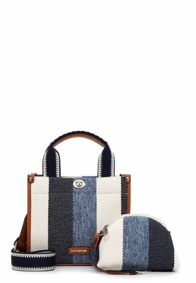 EMILY & NOAH Sommertasche Blau Textil EMILY & NOAH Sommertasche Blau Textil