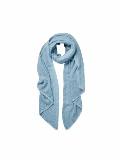 PIECES ohne Struktur Schal Hellblau Textil PIECES ohne Struktur Schal Hellblau Textil
