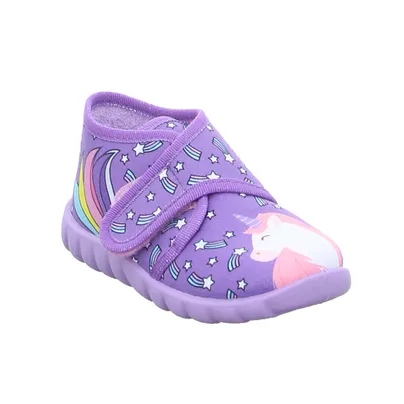 FISCHER Mädchen Baby-Hausschuh Violette Textil FISCHER Mädchen Baby-Hausschuh Violette Textil
