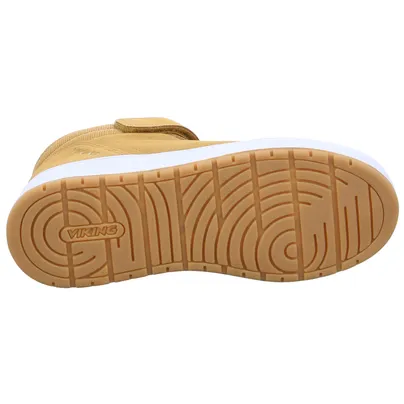VIKING Sneaker high Jungen-Winter-Bottine Camel Textil 