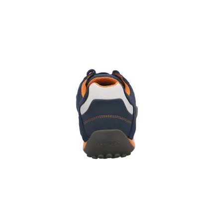 GEOX Halbschuhe Sneaker Blau Leder GEOX Halbschuhe Sneaker Blau Leder