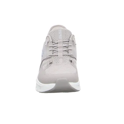 SKECHERS Sneaker Taupe Textil 