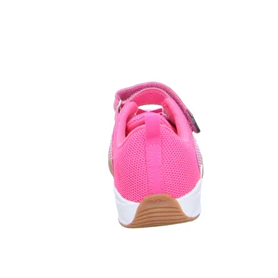 KANGAROOS Kinder Sportschuh Pink Lederimitat 