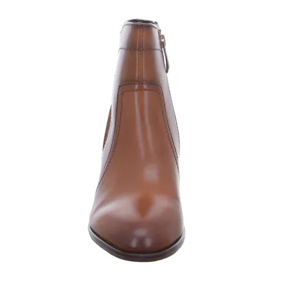 TAMARIS Stiefelette Cognac Leder TAMARIS Stiefelette Cognac Leder