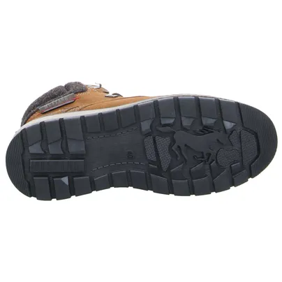 MUSTANG Winter-Boots Cognac Lederimitat 