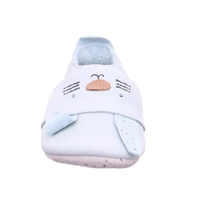 BOBUX Krabbelschuh Hellblau Leder BOBUX Krabbelschuh Hellblau Leder