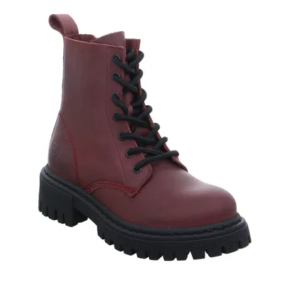 SCHUHENGEL Boot Bordeau Leder SCHUHENGEL Boot Bordeau Leder