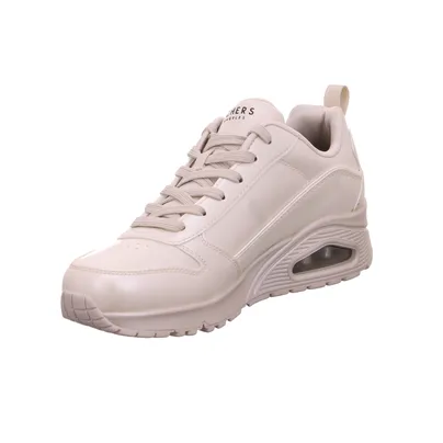 SKECHERS mit Memory Foam Sneaker Beige Lederimitat SKECHERS mit Memory Foam Sneaker Beige Lederimitat