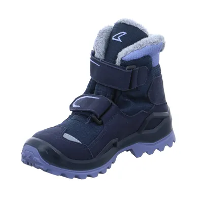 LOWA Winterstiefel Mädchen Mädchen-Snowboot Membrane Dunkelblau Synthetik 