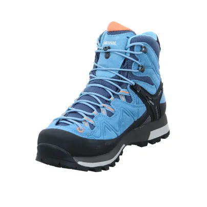 MEINDL Gore-Tex Wander- Bergschuh Damen Hellblau Leder MEINDL Gore-Tex Wander- Bergschuh Damen Hellblau Leder