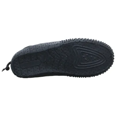 * BADSCHUHE UNISEX Schwarz Synthetik * BADSCHUHE UNISEX Schwarz Synthetik