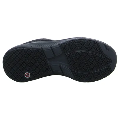 SKECHERS Arbeitsschuhe Slipper Schwarz Textil 