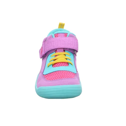 AFFENZAHN Komfortschuh Mädchen-Halbschuh Klett Violette Textil 
