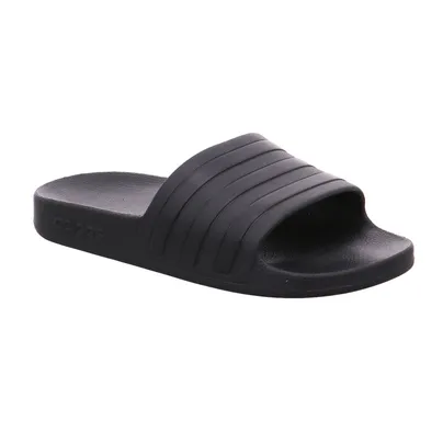 ADIDAS BADSCHUHE UNISEX Schwarz Recycelte Materialien ADIDAS BADSCHUHE UNISEX Schwarz Recycelte Materialien