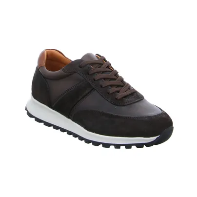 HOLD Halbschuhe Sneaker Braun Leder HOLD Halbschuhe Sneaker Braun Leder