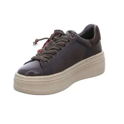 TAMARIS Sneaker Braun Leder TAMARIS Sneaker Braun Leder