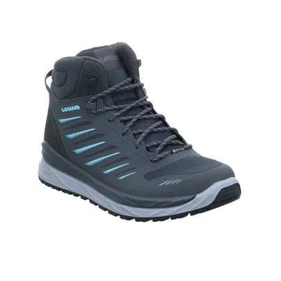 LOWA Axos GTX Wander- Bergschuh Damen Grau Lederimitat LOWA Axos GTX Wander- Bergschuh Damen Grau Lederimitat