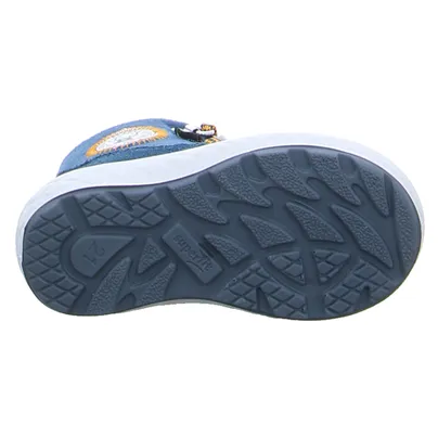 SUPERFIT Kleinkinder-Winter-Bottine Blau Textil  Baby-Boot 