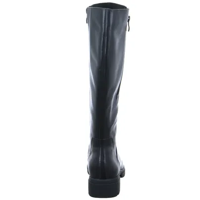 CAPRICE Comfort-Stiefel Schwarz Leder 
