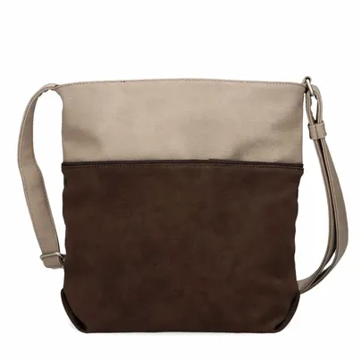 ZWEI Beuteltasche Beige Lederimitat ZWEI Beuteltasche Beige Lederimitat