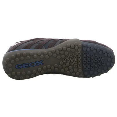 GEOX Halbschuhe Sneaker Braun Leder 